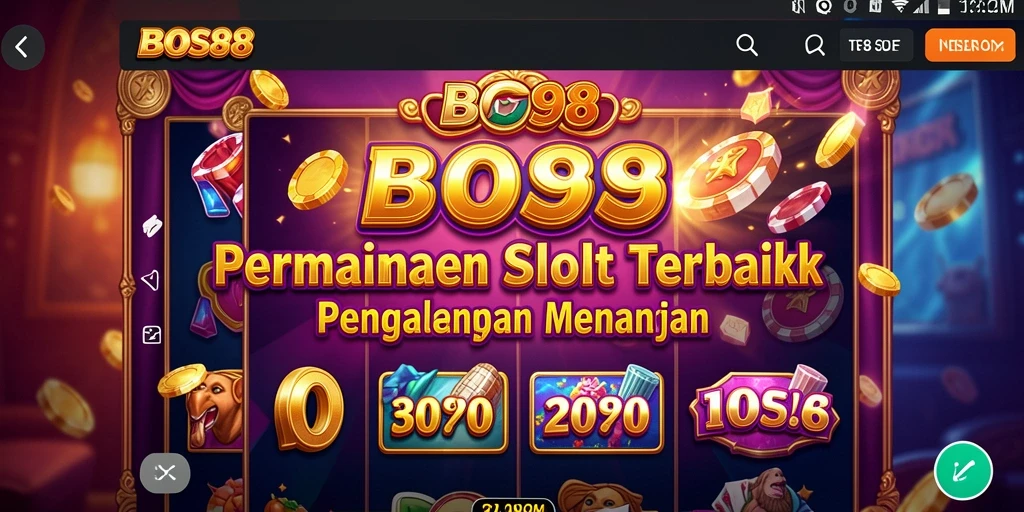 Mainkan BOS88 dan nikmati pengalaman slot yang mendebarkan.
