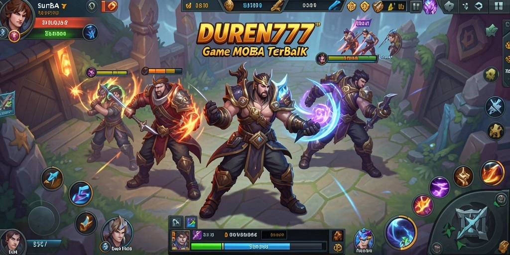 Gameplay seru DUREN777 dengan karakter beragam dan pertarungan strategi.